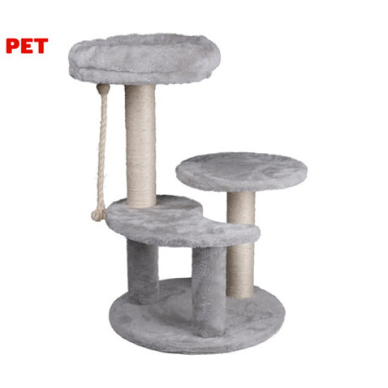 Pet Toys stablo za mačke i grebalica za mačke, 62x40x40cm, 3 razine