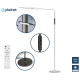 PLATINET PFLU19A LED podna lampa, 9W, daljinski upravljač, 3000-6500K, podesiva svjetlina, savitljiva, bijela