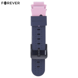 Silikonski remen za pametne satove, odgovara FOREVER KW-60, roza Silikonski remen za pametne satove, odgovara FOREVER KW-60, roza