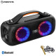 MANTA Boombox SPK216, Bluetooth 5.0, 40W RMS, TWS, punjiva baterija, RGB LED osvjetljenje, IPX5 vodootporan, USB / AUX, Google Assistant & Siri, crna