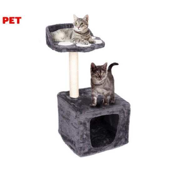 Pet Toys stablo za mačke i grebalica za mačke, 68x30x30cm, 2 razine