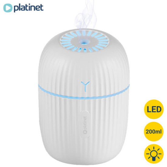 Platinet HAZY PHMAH ovlaživač zraka + LED rasvjeta 7 boja, timer, bijela boja