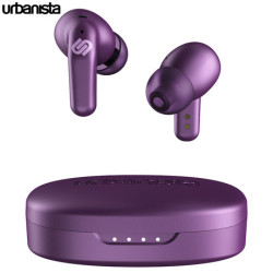 Bežične slušalice URBANISTA SEOUL, Bluetooth® 5.2, TWS, do 32 sata reprodukcije, kontrola na dodir, bežično punjenje, niska latencija, ljubičasta (Vivid Purple) Bežične slušalice URBANISTA SEOUL, Bluetooth® 5.2, TWS, do 32 sata reprodukcije, kontrola na dodir, bežično punjenje, niska latencija, ljubičasta (Vivid Purple)