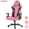 GENESIS NITRO 720 igraća stolica, ergonomska, podesiva visina/nagib, 3D nasloni za ruke, CareGlide™ kotači, ružičasto crna