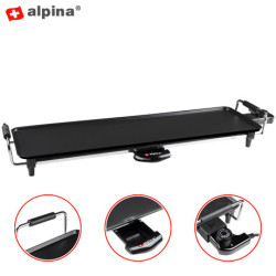 ALPINA Teppanyaki GRILL električna ploča za roštilj, 1800W, 70x23cm