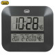 TREVI OM 3520 D digitalni sat, zidni / stolni, vrijeme, datum, temperatura, vlaga, crni