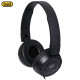 TREVI HTV 649 TV slušalice, Hi-Fi, STEREO zvuk, 3.5mm minijack, kontrola glasnoće, 5m kabel, crne