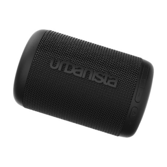 Prijenosni zvučnik URBANISTA MEMPHIS, 5W, Bluetooth® 5.2, TWS, do 12 sati reprodukcije, upravljanje tipkama, IPX5 vodootporan, USB Type-C, crni (Midnight Black)
