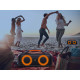 MANTA Boombox SPK216, Bluetooth 5.0, 40W RMS, TWS, punjiva baterija, RGB LED osvjetljenje, IPX5 vodootporan, USB / AUX, Google Assistant & Siri, crna