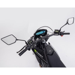 Elektromotor MS ENERGY CYBER, 3000W, 45km/h, domet 100km, LED rasvjeta, LCD ekran, B kategorija, crno zelena