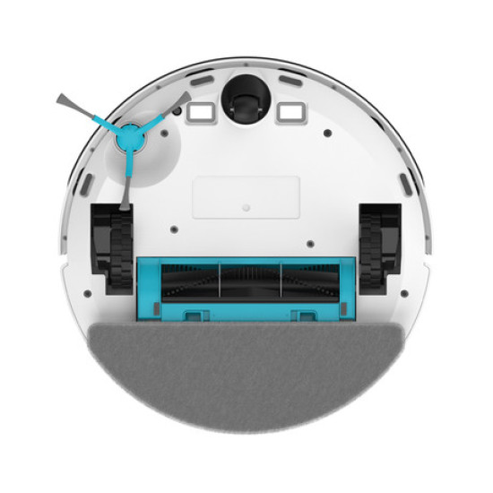 Mamibot EXVAC900S robot usisavač sa stanicom, 3u1 hibrid (usisavanje, metenje, pranje), 4000Pa, LDS 5.0 navigacija, WiFi, aplikacija, 2u1 CRAFT Y stanica, bijeli