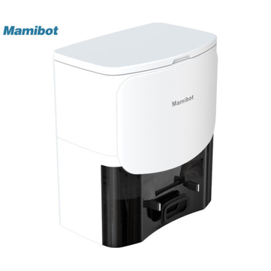 Mamibot CRAFT-Y stanica za punjenje, 2u1, 3000ml, za EXVAC900 i EXVAC900S, punjenje, automatsko pražnjenje, LED indikator, pop-up poklopac, bijela