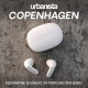 Bežične slušalice URBANISTA COPENHAGEN, Bluetooth® 5.2, TWS, do 32 sata reprodukcije, kontrola na dodir, IPX4 vodootporan, USB Type-C, bijele (Pure White)