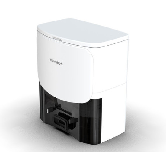 Mamibot EXVAC900S robot usisavač sa stanicom, 3u1 hibrid (usisavanje, metenje, pranje), 4000Pa, LDS 5.0 navigacija, WiFi, aplikacija, 2u1 CRAFT Y stanica, bijeli