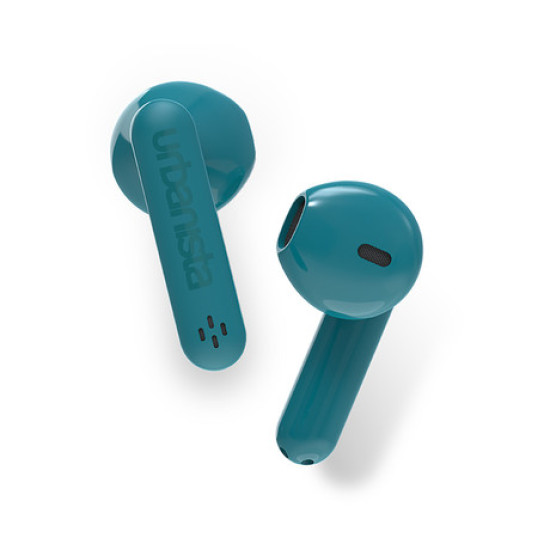 URBANISTA AUSTIN bežične slušalice, Bluetooth® 5.3, TWS, do 20 sati reprodukcije, kontrola na dodir, IPX4 vodootporan, USB Type-C, zelena (Lake Green)