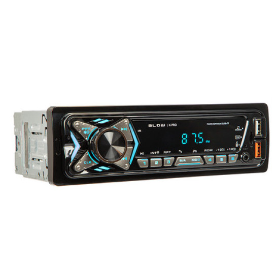 BLOW X-PRO auto radio, FM Radio, Bluetooth, 4x25W, aplikacija, MP3 / USB / SD / AUX-in, daljinski upravljač