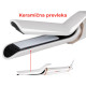 ALPINA pegla za kosu, 25W, podesiva temperatura, LED indikator, 360° kabel, bijela