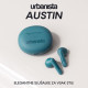 URBANISTA AUSTIN bežične slušalice, Bluetooth® 5.3, TWS, do 20 sati reprodukcije, kontrola na dodir, IPX4 vodootporan, USB Type-C, zelena (Lake Green)