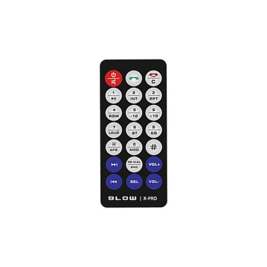 BLOW X-PRO auto radio, FM Radio, Bluetooth, 4x25W, aplikacija, MP3 / USB / SD / AUX-in, daljinski upravljač