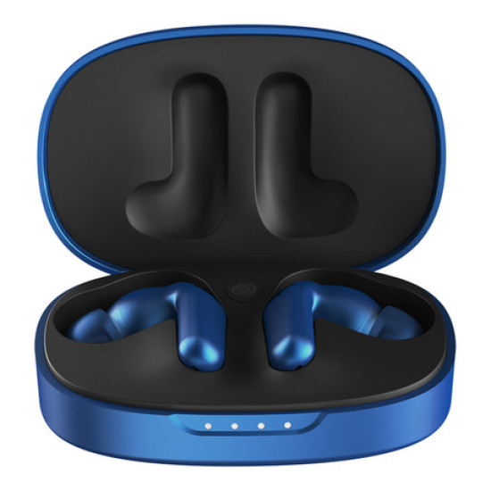 Bežične slušalice URBANISTA SEOUL, Bluetooth® 5.2, TWS, do 32 sata reprodukcije, kontrola na dodir, bežično punjenje, niska latencija, plava (Electric Blue)