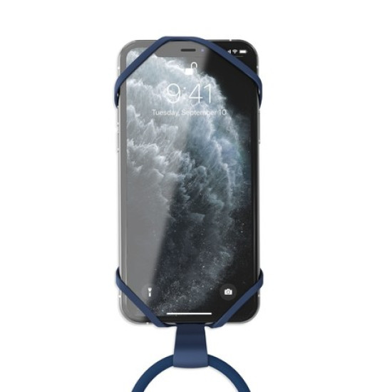 Vonmählen INFINITY® univerzalna narukvica za telefon, silikonska, kompatibilna sa svim telefonima, plava