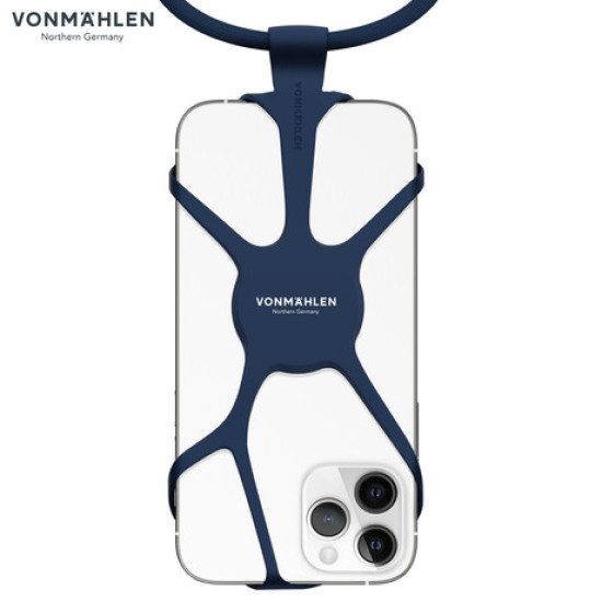 Vonmählen INFINITY® univerzalna narukvica za telefon, silikonska, kompatibilna sa svim telefonima, plava