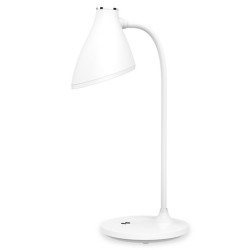 PLATINET PDL6730 LED stolna lampa, 2u1, podesiva svjetlina, noćna lampa, baterija, podesivi vrat, retro / vintage, bijela PLATINET PDL6730 LED stolna lampa, 2u1, podesiva svjetlina, noćna lampa, baterija, podesivi vrat, retro / vintage, bijela