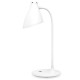 PLATINET PDL6730 LED stolna lampa, 2u1, podesiva svjetlina, noćna lampa, baterija, podesivi vrat, retro / vintage, bijela