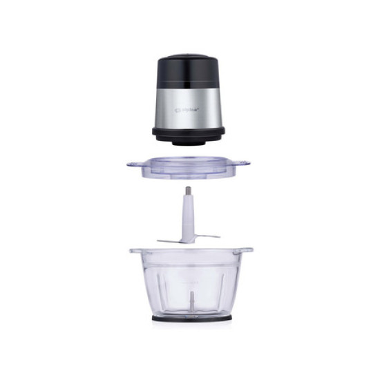 ALPINA sjeckalica, 300W, posuda od 500 ml, 2 brzine, puls funkcija, nehrđajući čelik ALPINA sjeckalica, 300W, posuda od 500 ml, 2 brzine, puls funkcija, nehrđajući čelik