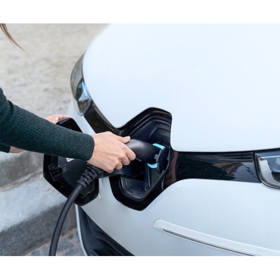 Platinet PEVC11KW5B prijenosni EV kabel za punjenje, 11kW, 5m, TIP 2, za električna/hibridna vozila, torba, crno-bijeli