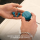 URBANISTA AUSTIN bežične slušalice, Bluetooth® 5.3, TWS, do 20 sati reprodukcije, kontrola na dodir, IPX4 vodootporan, USB Type-C, zelena (Lake Green)