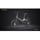 Električni bicikl MS ENERGY i10, sklopivi, gume 20", motor 250W, 6 brzina Shimano, do 50km, do 25km/h, baterija 36V 7.8Ah, crno siva