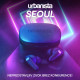 Bežične slušalice URBANISTA SEOUL, Bluetooth® 5.2, TWS, do 32 sata reprodukcije, kontrola na dodir, bežično punjenje, niska latencija, crna (Midnight Black)