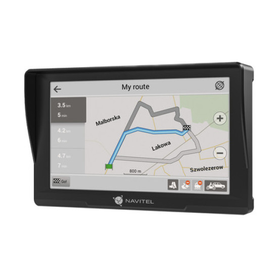 GPS navigacija NAVITEL E777 KAMION, 7" ekran, za kamione, baterija, 3D displej, informacije o vožnji, karte za cijelu Europu