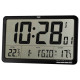 TREVI OM 3560 RC digitalni sat, zidni / stolni, + vanjski senzor, vrijeme, datum, temperatura, crni