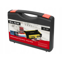BLOW JS-19 startna baterija / jump starter, 16800mAh, powerbank, zaštita, sigurnosni dodaci, LED, 4x USB, torbica BLOW JS-19 startna baterija / jump starter, 16800mAh, powerbank, zaštita, sigurnosni dodaci, LED, 4x USB, torbica