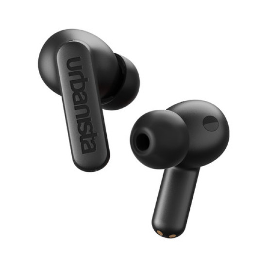 URBANISTA ATLANTA bežične slušalice, Bluetooth® 5.2, TWS, ANC, do 34 sata reprodukcije, kontrola na dodir, IPX4 vodootporan, USB Type-C, crna (Midnight Black)