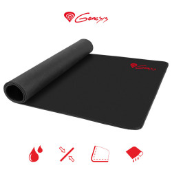 GENESIS premium Gaming podloga CARBON 500 MAXI LOGO, vodootporan, zaštićeni rubovi, 900x450mm GENESIS premium Gaming podloga CARBON 500 MAXI LOGO, vodootporan, zaštićeni rubovi, 900x450mm