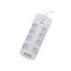 Prenaponska zaštita WELL EXTS-8S3M, 8x utičnica 230V + 4x USB, 16A, 3680W, 3m Prenaponska zaštita WELL EXTS-8S3M, 8x utičnica 230V + 4x USB, 16A, 3680W, 3m
