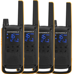 Motorola PMR radio stanica TLKR T82 Extreme Quad Pack, do 10 km 4KIT Motorola PMR radio stanica TLKR T82 Extreme Quad Pack, do 10 km 4KIT