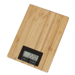 OMEGA bambus drvena kuhinjska vaga OBKSB