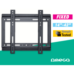 Nosač za TV OMEGA OUTV200B27, 14''-42'', fiksni, Vesa do 200x200 Nosač za TV OMEGA OUTV200B27, 14''-42'', fiksni, Vesa do 200x200