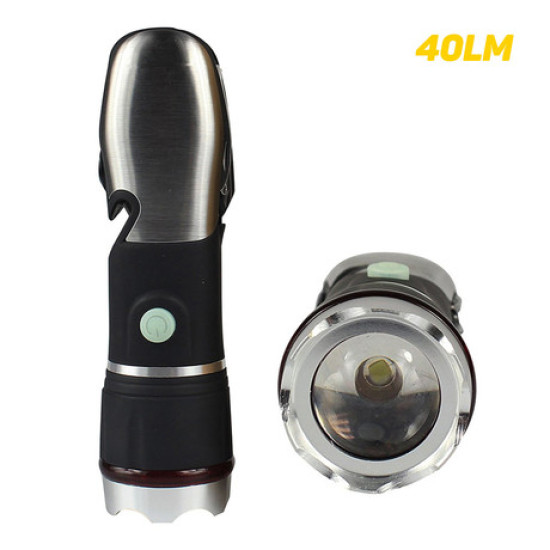 PLATINET prijenosna LED svjetiljka (Flashlight) PAFMT, multifunkcionalna, Alu, ZOOM