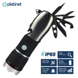 PLATINET prijenosna LED svjetiljka (Flashlight) PAFMT, multifunkcionalna, Alu, ZOOM PLATINET prijenosna LED svjetiljka (Flashlight) PAFMT, multifunkcionalna, Alu, ZOOM