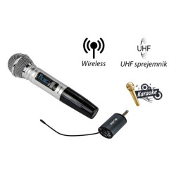 BLOW PRM904 bežični ručni mikrofon, JACK stick, UHF prijemnik BLOW PRM904 bežični ručni mikrofon, JACK stick, UHF prijemnik