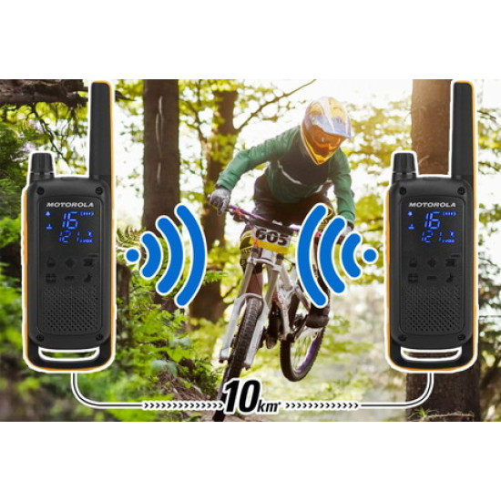 Motorola PMR radio stanica TLKR T82 Extreme Quad Pack, do 10 km 4KIT Motorola PMR radio stanica TLKR T82 Extreme Quad Pack, do 10 km 4KIT