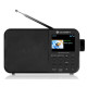 Gogen radio DAB+ DAB 500 BT črn GOGDAB500BTC