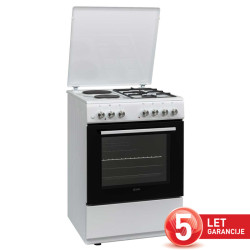 VOX kombinirani štednjak GHT 6220 W (2x plin, 2x struja) VOX kombinirani štednjak GHT 6220 W (2x plin, 2x struja)