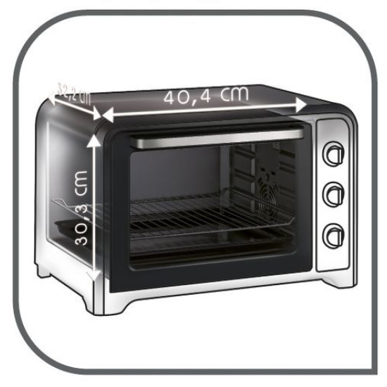 TEFAL mini pećnica Optimo 39l [OF484811]