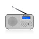 Gogen radio DAB+ DAB 300 srebrn GOGDAB300N